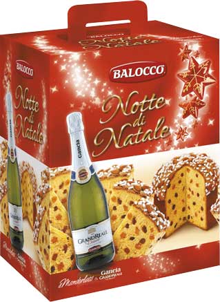 Confezione Notte Di Natale Balocco Panettone 24097