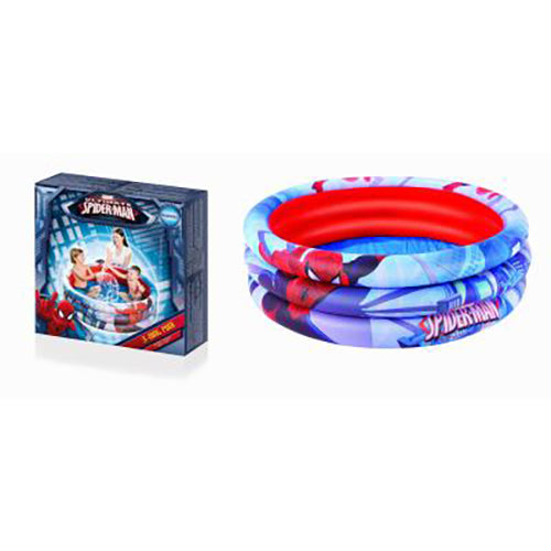 Bestway - Spiderman Piscina 3 Anelli 122x30 Cm