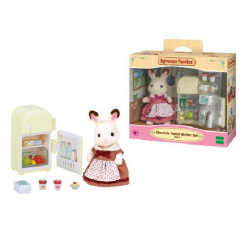 Sylvanian Families - 5014 - Mamma Coniglio Cioccolato E Frigo