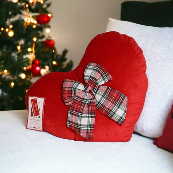 Natale Cuscino Cuore 23036