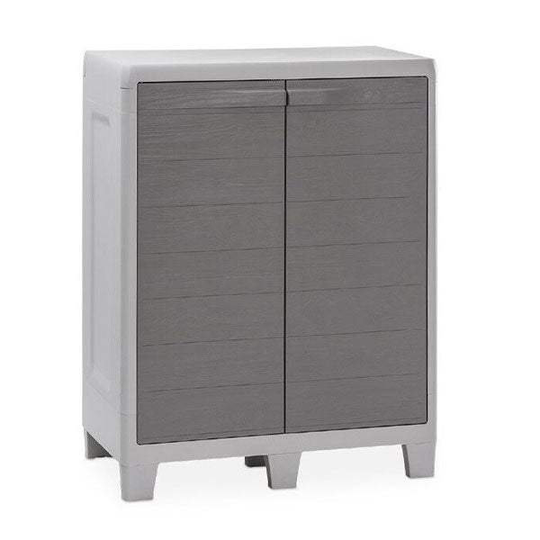 ARMADIO MOBILE 2 ANTE CM.79X43X85,5h ANGORA CON RIPIANI STRONG PLASTICA  22022 EUR 140,00 - PicClick IT