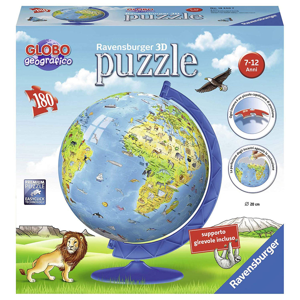 Mappamondo puzzle – Il Circolo delle Piccole Pesti