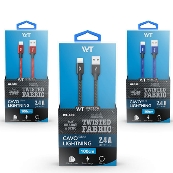 immagine-1-wetech-cavo-lighting-2-4a-100cm-assortito-wetech-wa590-ean-8033065701539