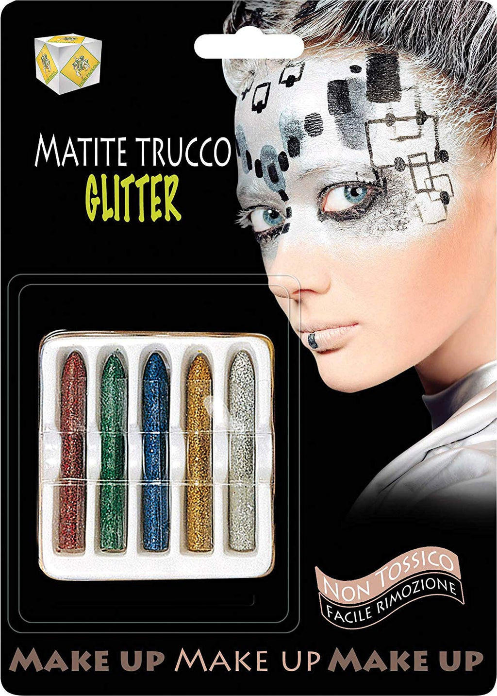Set Matite Make Up Glitter 64017 Fiori Paolo