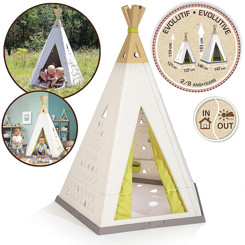 Tenda da indiani bambini teepee gioco capanna giocattolo casetta