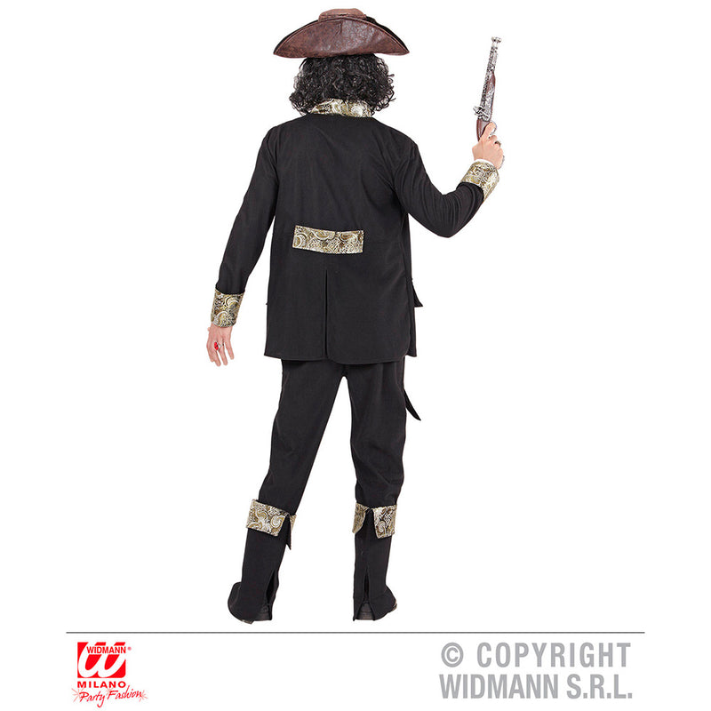 Widmann - Costume da Capitano Pirata per Bambina, 116 cm (4/5 anni), 06985